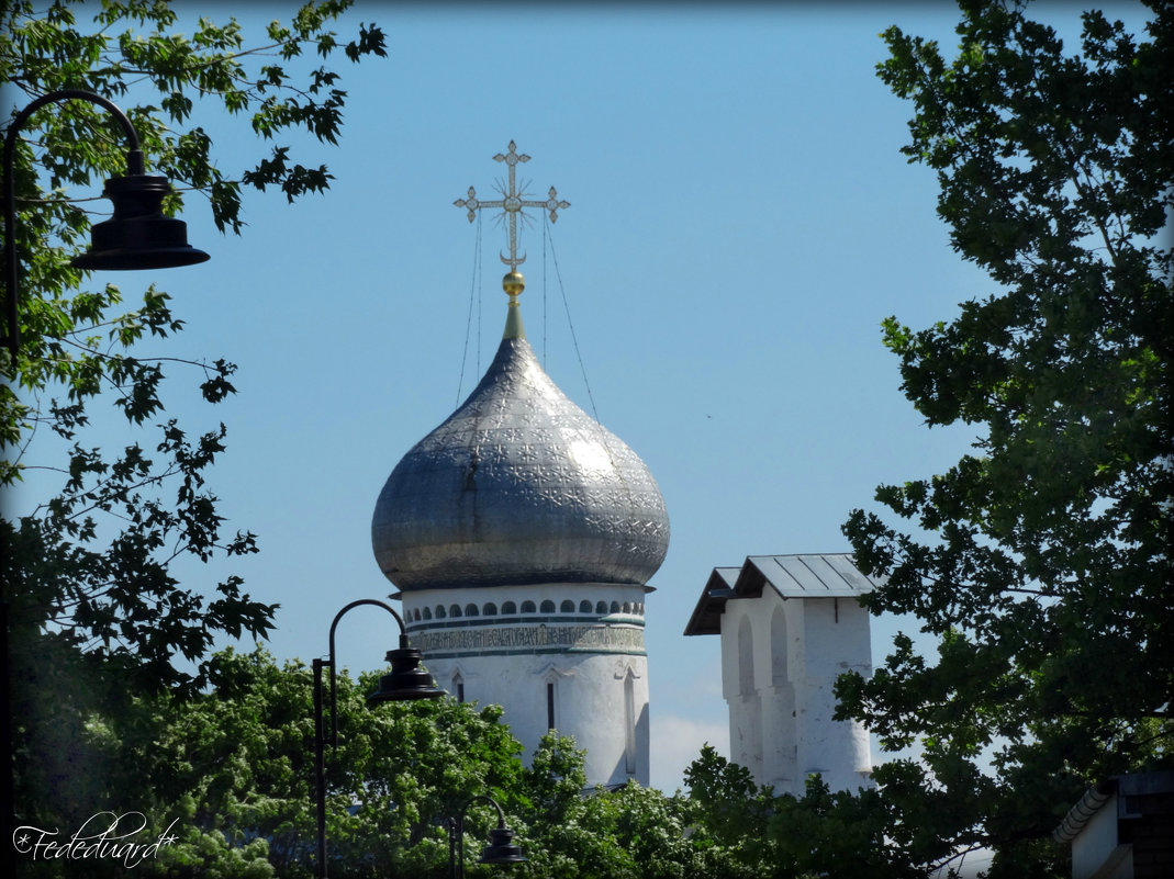 Купол и звонница церкви Петра и Павла с Буя. - Fededuard Винтанюк