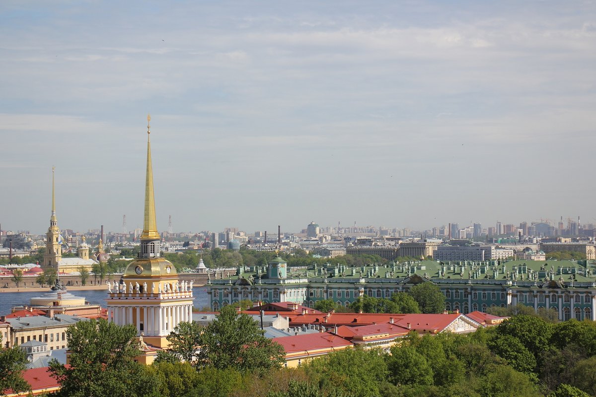 Санкт-Петербург с Исаакиевского собора - vasya-starik Старик