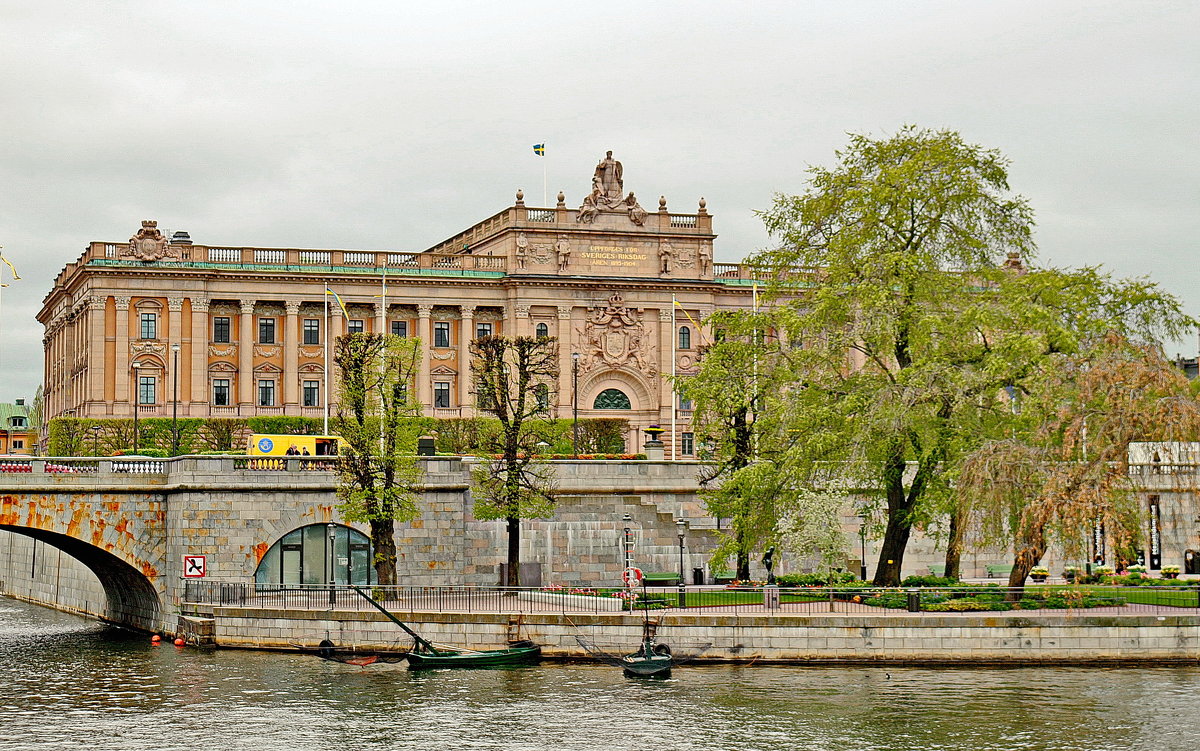 Королевский дворец в Стокгольме. - Олег Попков