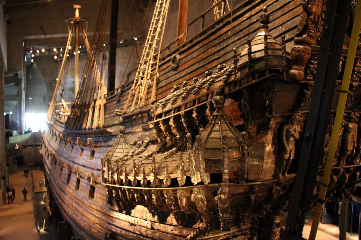 Ва́са — шведский боевой корабль, спущенный на воду летом 1628 года. - vasya-starik Старик