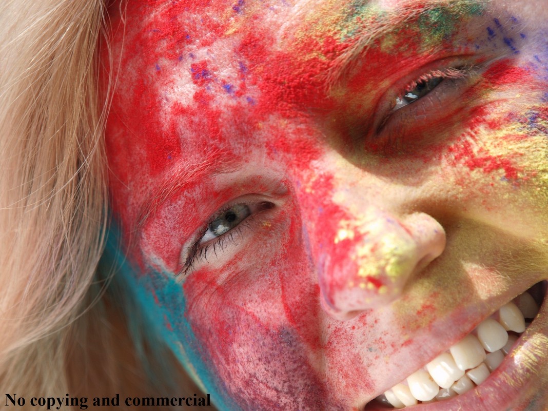 HAPPY HOLI in Pokhara Nepal! - Мария Москалева