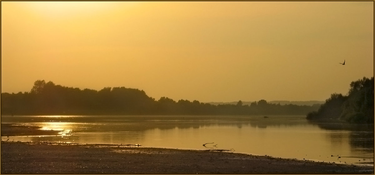 Золотой закат на Белой реке - Olenka 