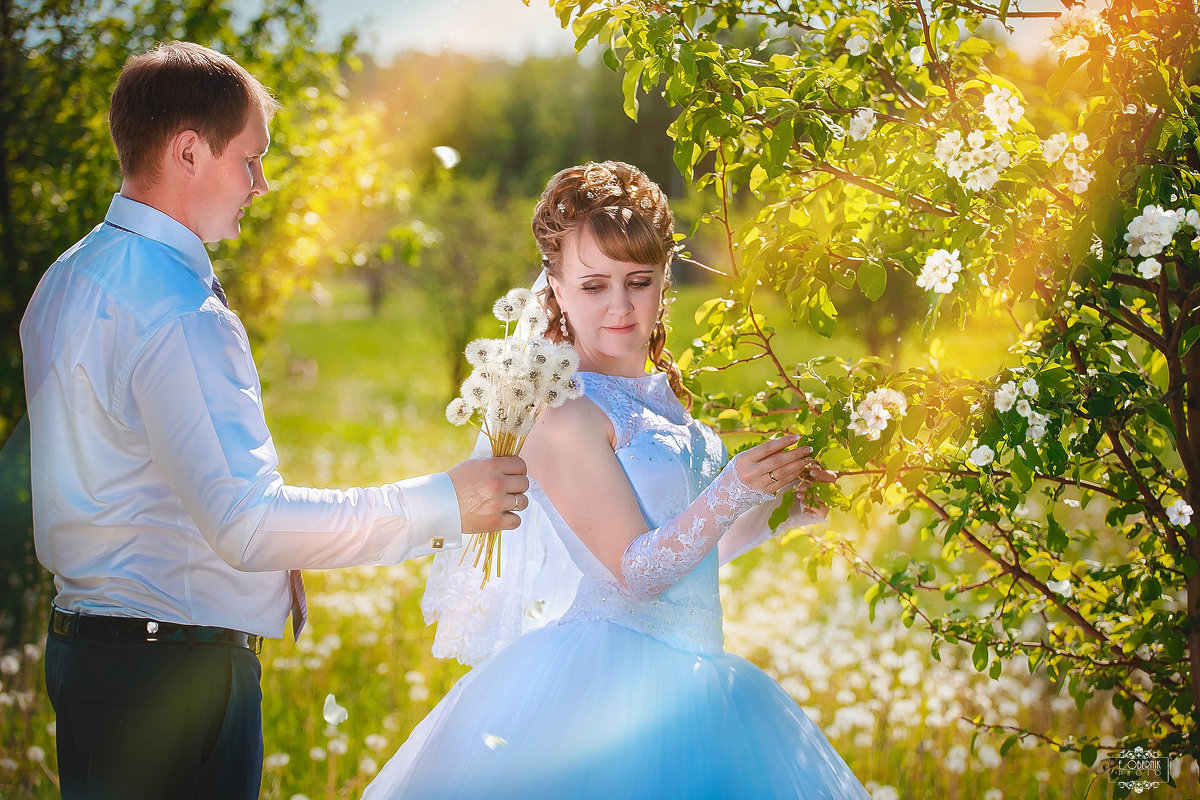 Воздушый букетик для невесты - Елена Оберник