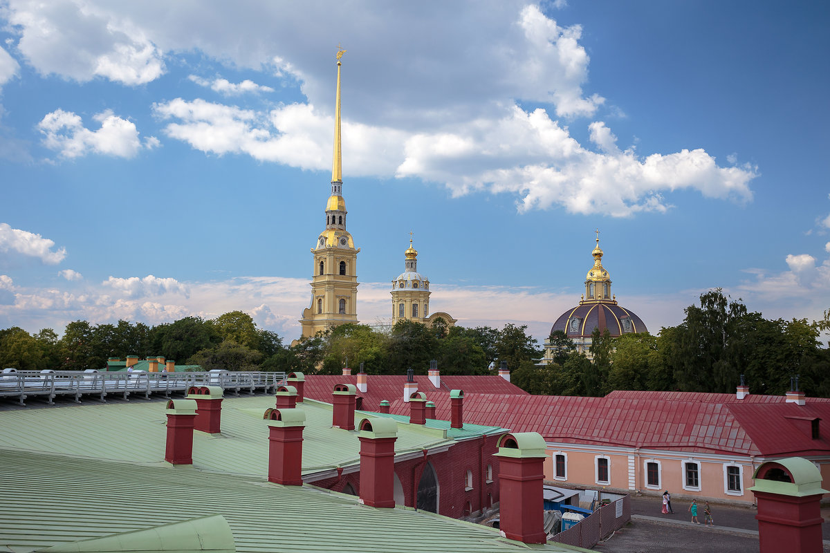 Крыши Петропавловской крепости - Евгений Никифоров