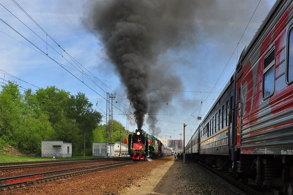 Паровоз П36-0120 - Волк 