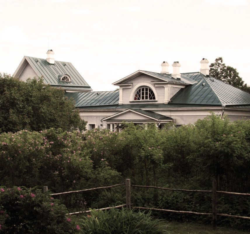 Крыша дома .... - Yulia Sherstyuk