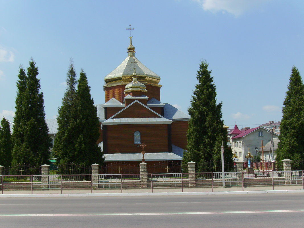 Деревянная  церковь  в  Криховцах - Андрей  Васильевич Коляскин