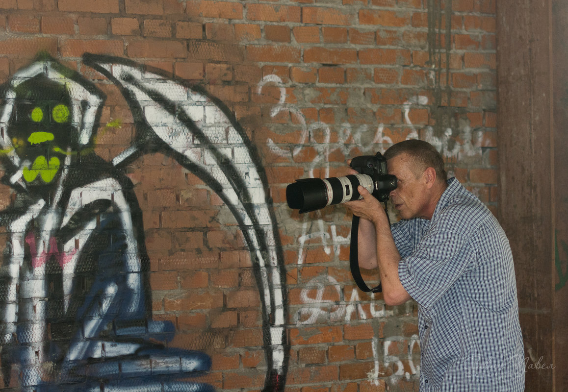 Фотограф и наскальная живопись - Павел Савин