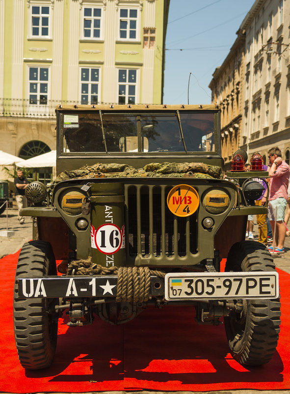 The restored car JEEP WILLYS (Military Police) - Сергей 