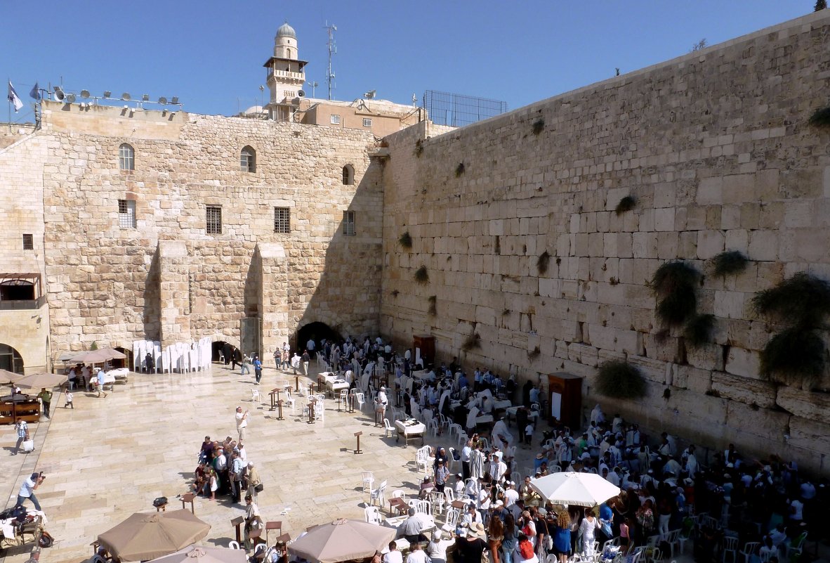 Прогулка по Иерусалиму. Стена Плача или Западная стена - ES 