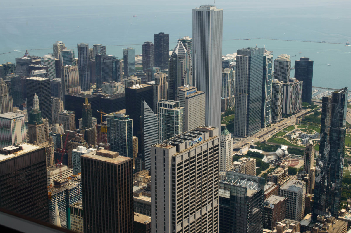 Чикаго с высоты 442 м - Яков Геллер