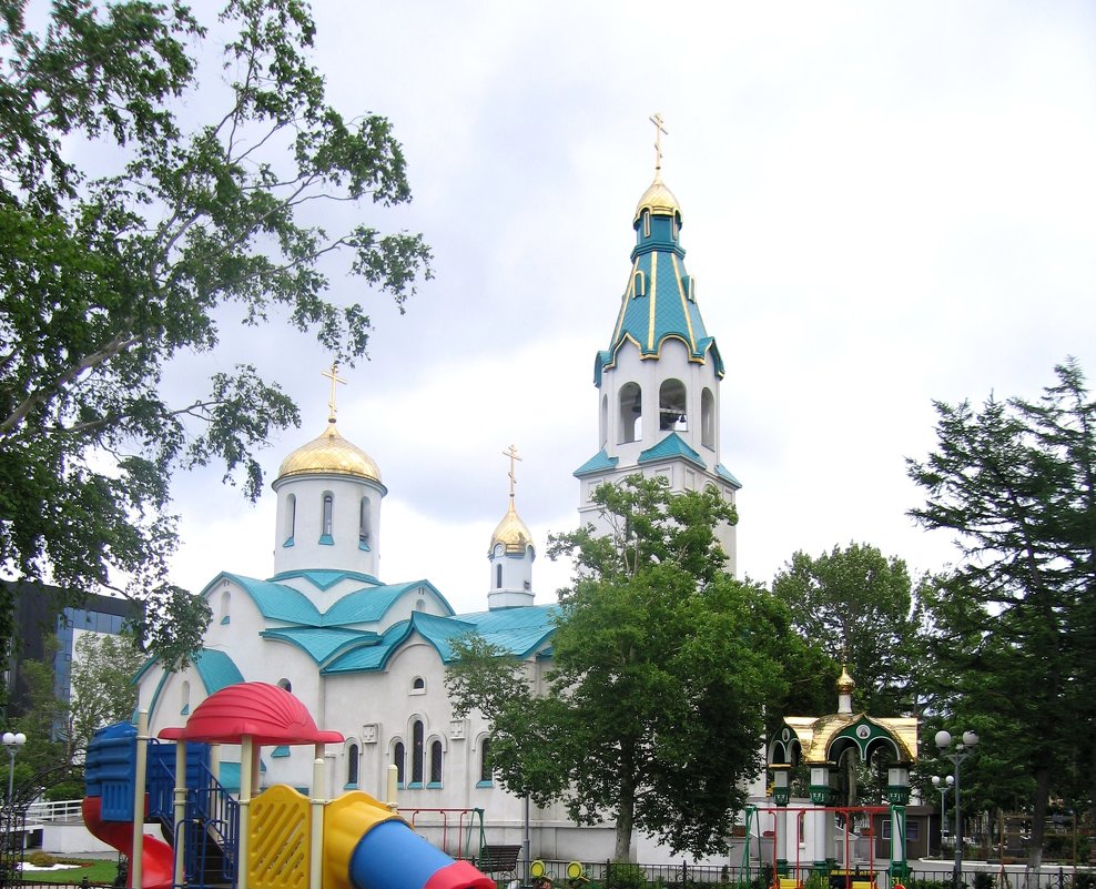 Южно-Сахалинский православный храм. - cfysx 