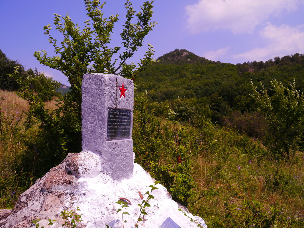 памятник погибшим партизанам - Андрей Козлов