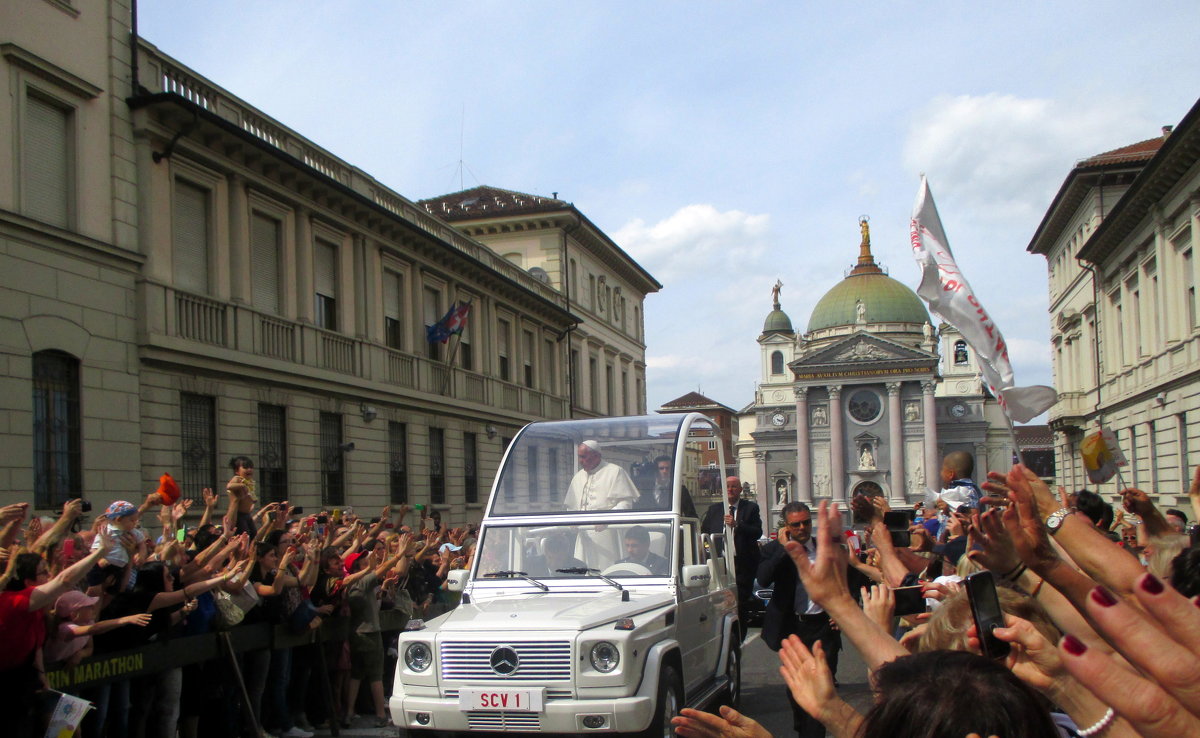 Папа Франческо в Турине - Наталья Пономаренко