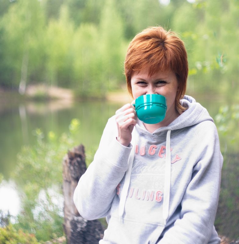 чай на природе - Светлана Безрукова