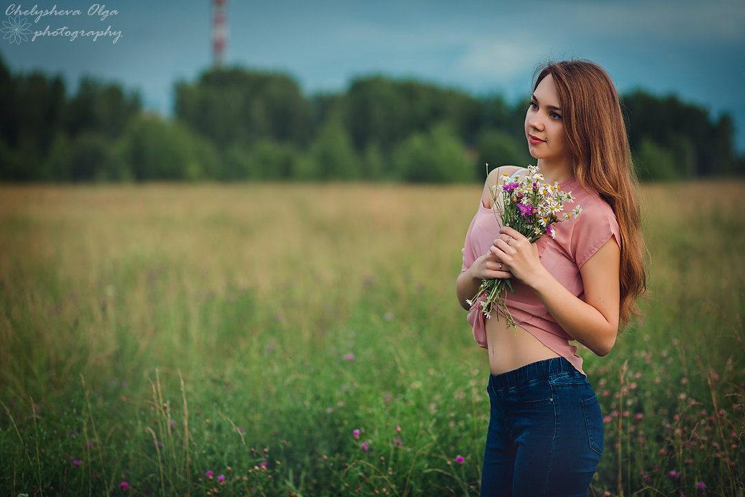 в поле - Ольга Челышева