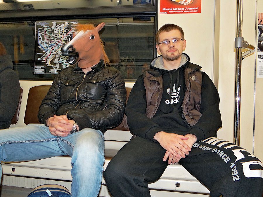 Конь в метро - Андрей Дворников