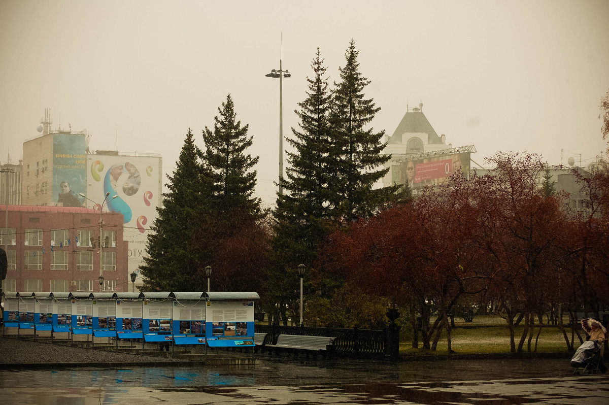 Новосибирск,площадь Ленина - Александра Зайнутдинова