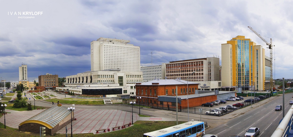 Центральная часть города Омска - Ivan KRYLOFF