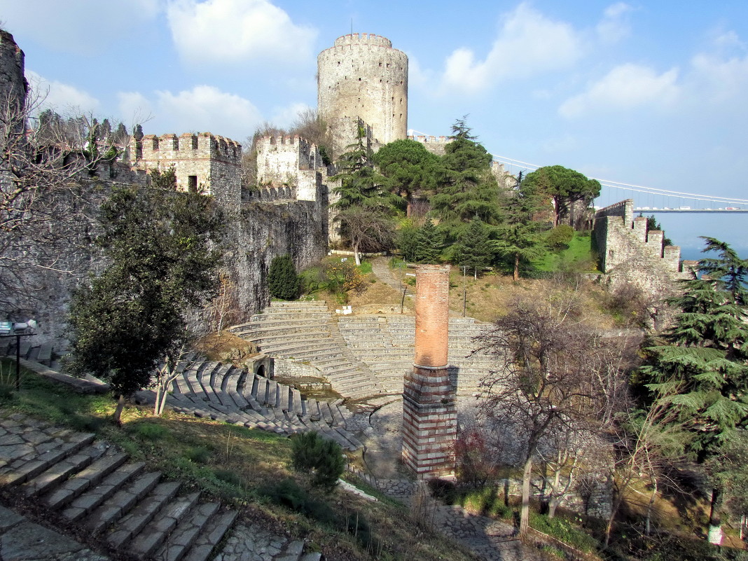 Румелийская крепость на Босфоре, Стамбул - галина северинова