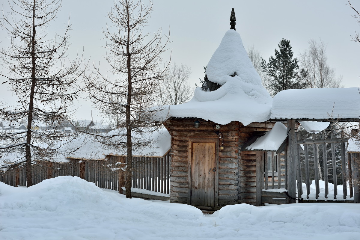 Музей деревянного зодчества Малые Корелы (фрагмент) - Алёна Михеева