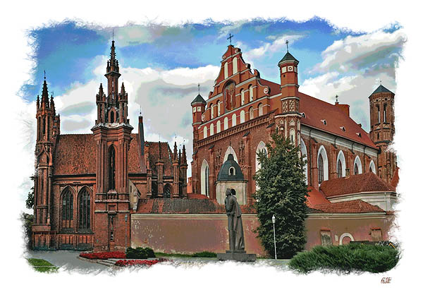 St Anne&amp;#39;s Church &amp;amp; St Francis and Bernardine   (Vilnius Lithuania) - Георгий Столяров