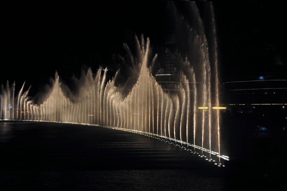 Поющие фонтаны Дубая - надежда корсукова
