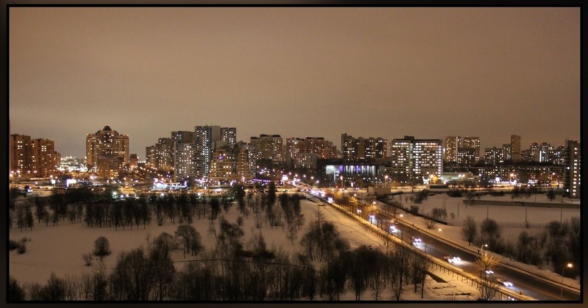 городской пейзаж - Валентина Лапочкина