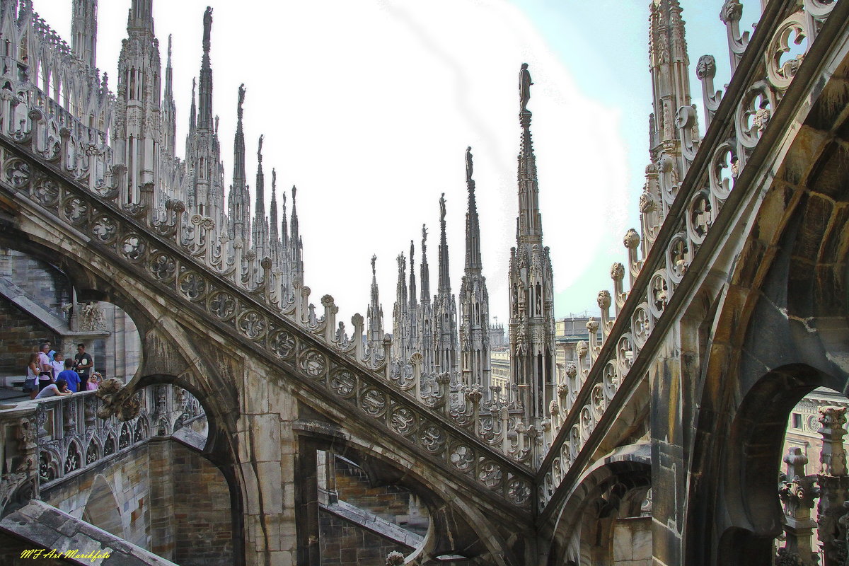 Duomo Milano фрагмент #2 - M Marikfoto