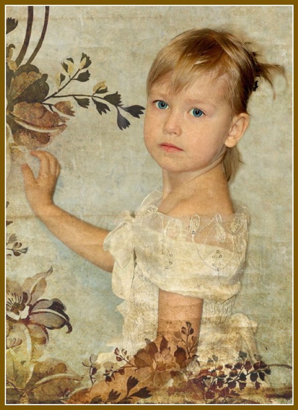 Девочка с картины - Ольга (Кошкотень) Медведева
