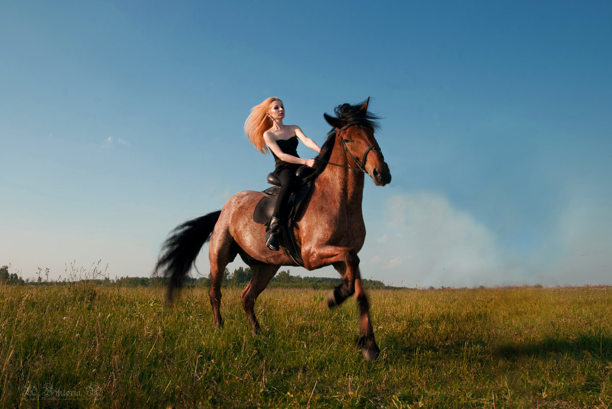 Прогулка на лошади - Виктория Андреева