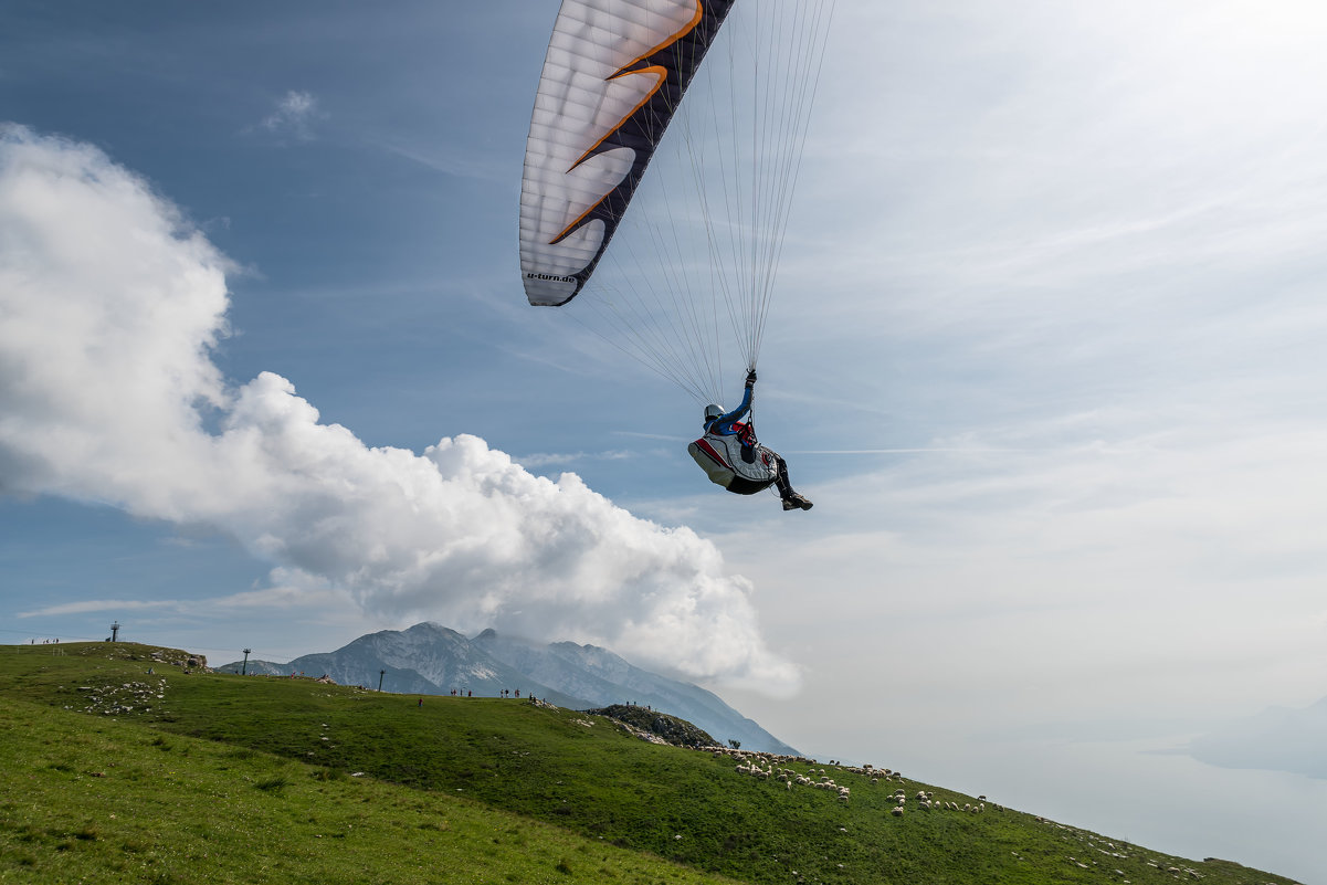 Volo in Parapendio Biposto - Lago di Garda - Malcesine - Олег 