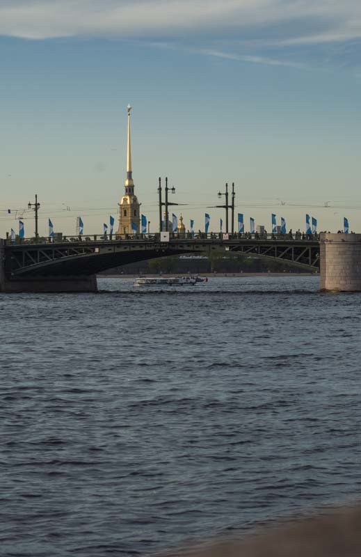 Дворцовый мост вечером - Сергей Sahoganin