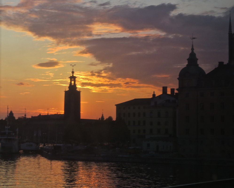 закат над Стокгольмом - Елена 
