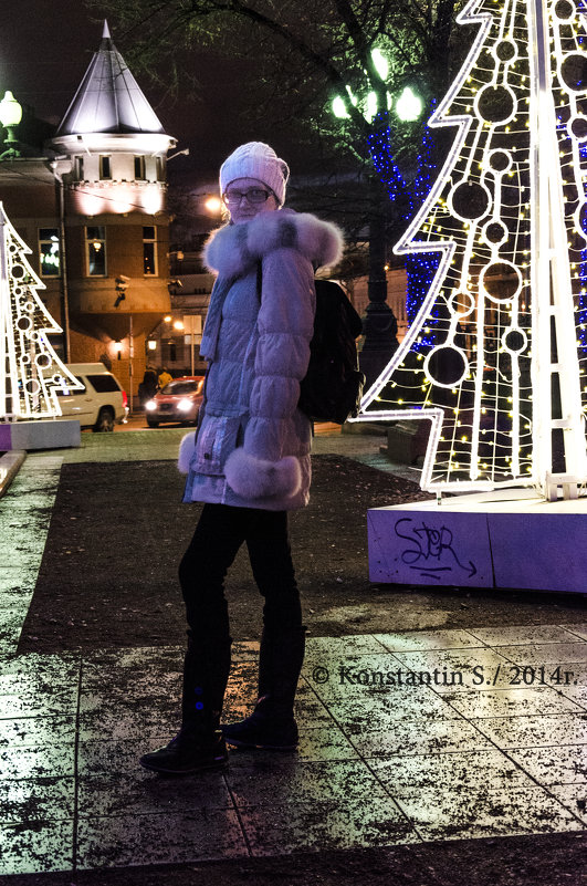 Таня вечерний фотосет декабрь 2014г. - Константин Сафронов