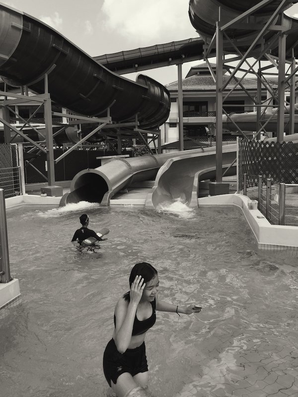 One day in a water park - Sofia Rakitskaia