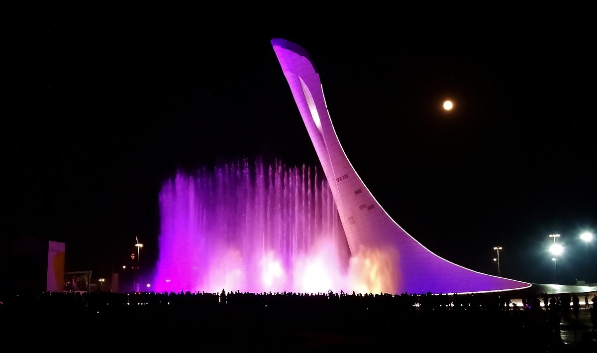 Поющий фонтан в Олимпийском парке. - СветЛана D