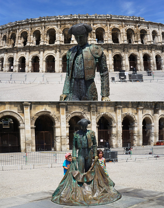 Античный амфитеатр в Ниме (Nîmes). Франция. - Виктор Качалов