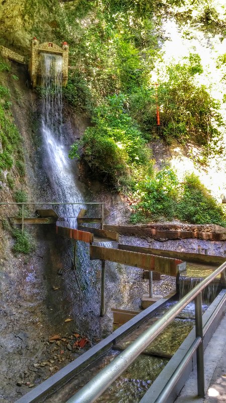 Водопад в Абхазии - Оля Я