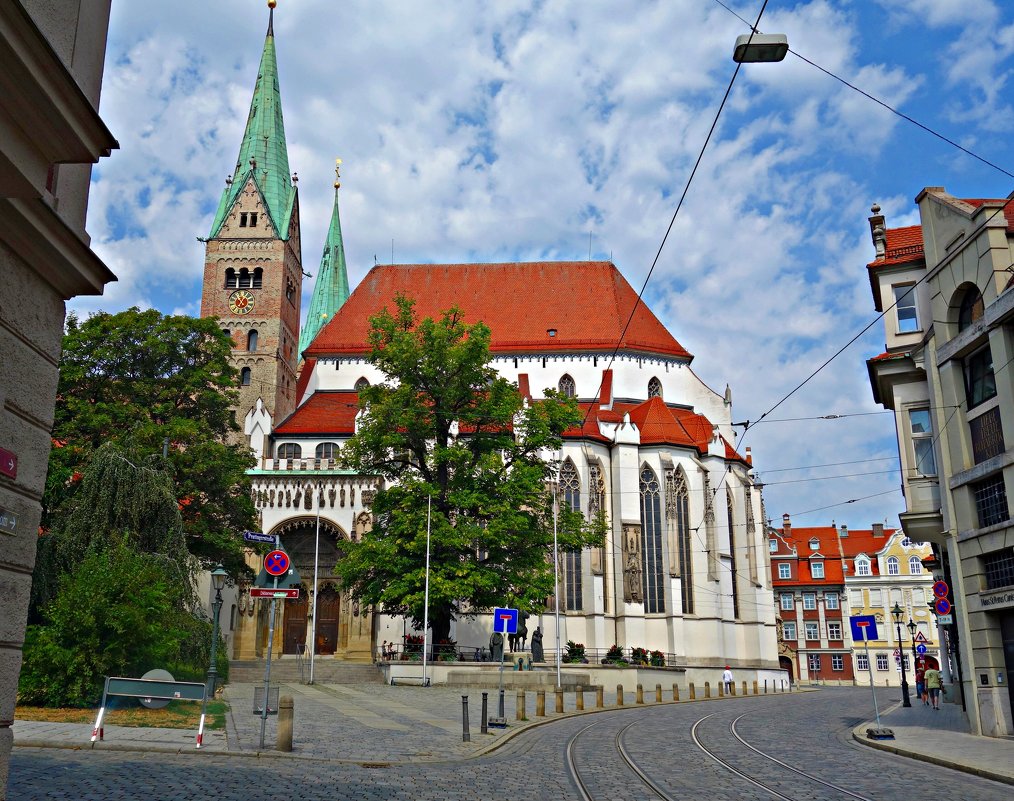 Augsburger Dom. Собор был освящён в 1065 году.... - Galina Dzubina