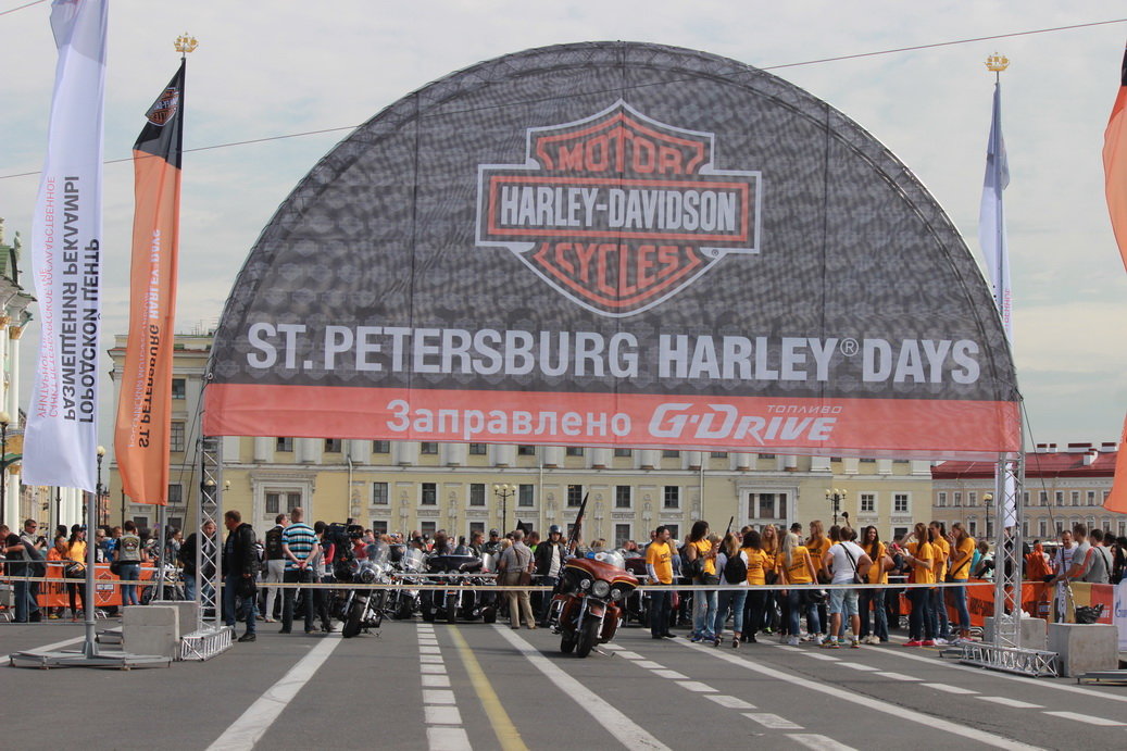 Harley Davidson в Петербурге - Вера Моисеева