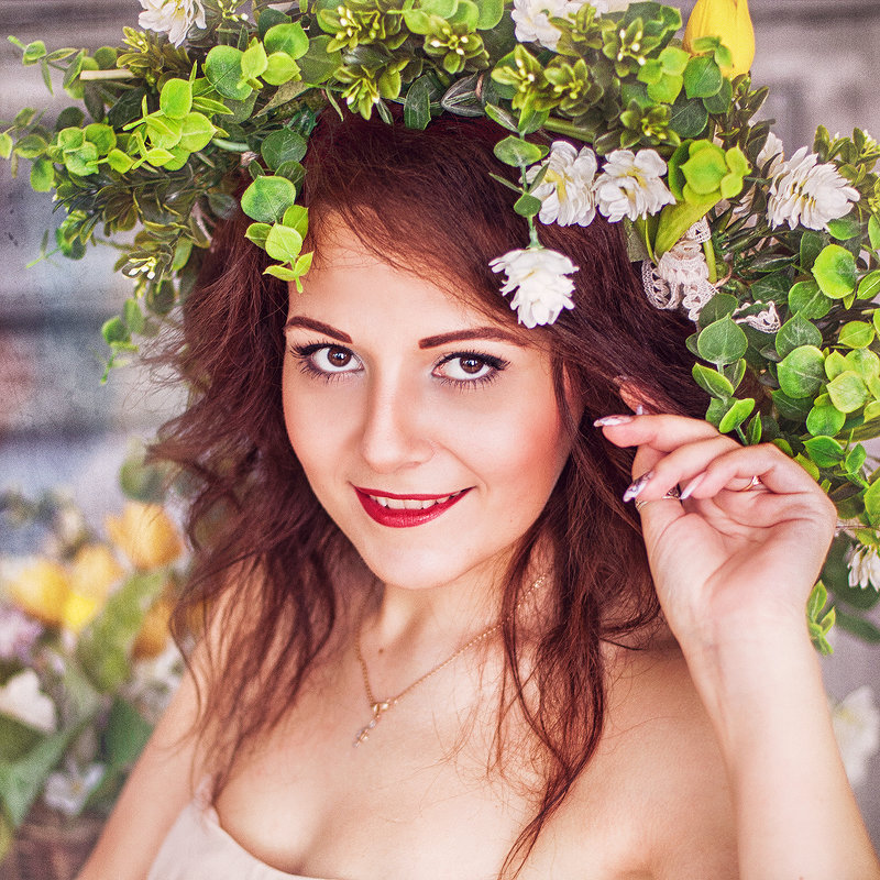 девушка весна - Julia Nikitina