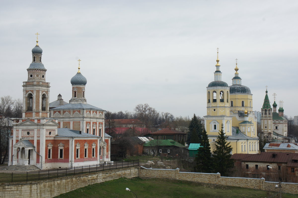 Успенская и Ильинская церкви в Серпухове - Irina Shtukmaster