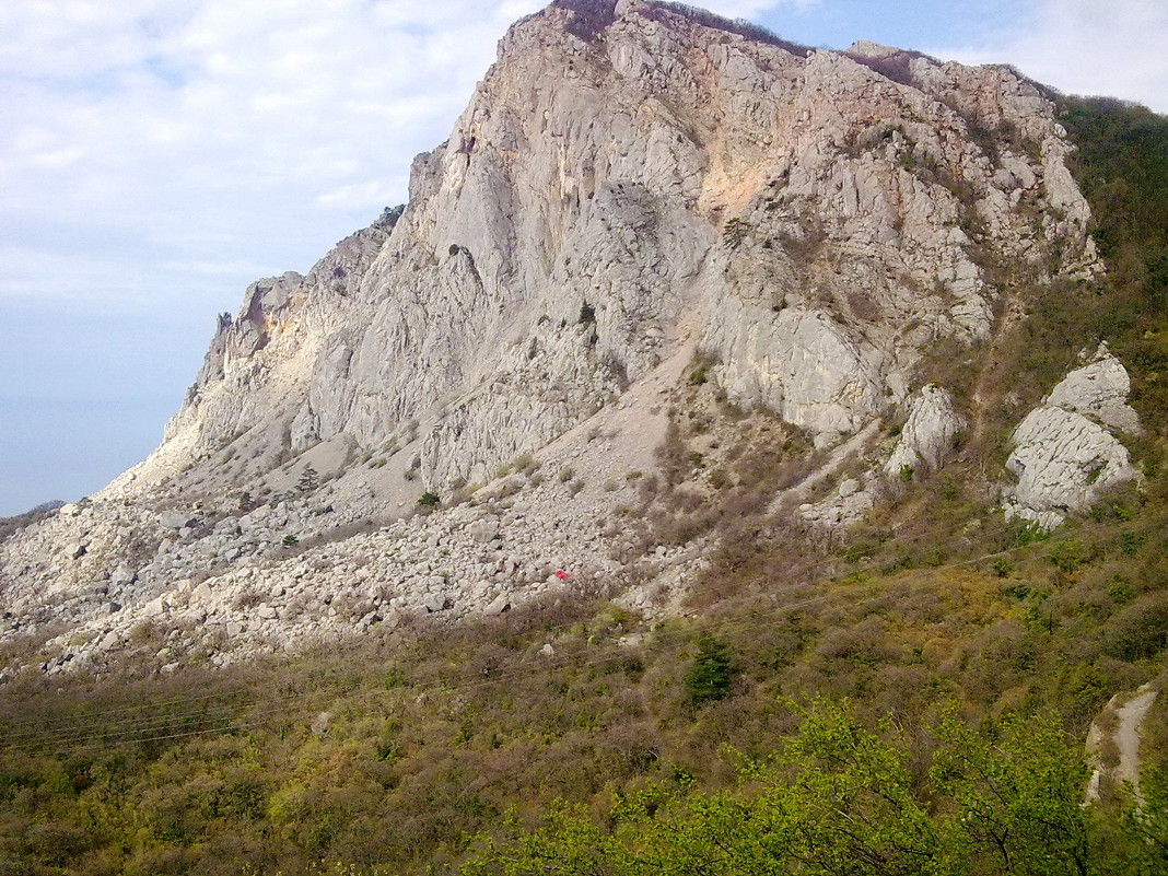 скала  654 метра над уровнем моря - valeriy g_g