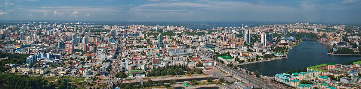 Панорама Екатеринбурга - vladimir Bormotov