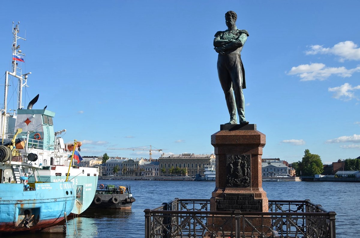 Памятник адмиралу Крузенштерну - Юрий Тихонов