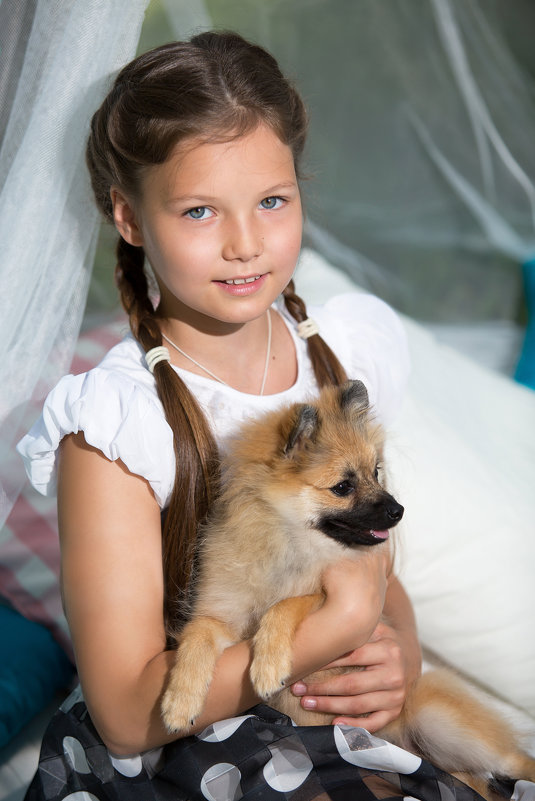 Девочка с собачкой - Елизавета Тимохина