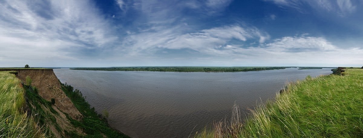 Обь-река. Панорама - Виктор Четошников