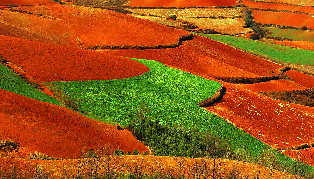Красные почвы Дунчуаня - chinaguide Ся