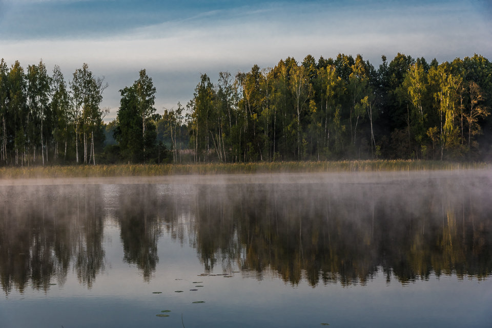 Рассвет на берегу Виесите (Латвия) во время фестиваля FotoFest-2015 21-23. Августа 2015 - Jevgenija St